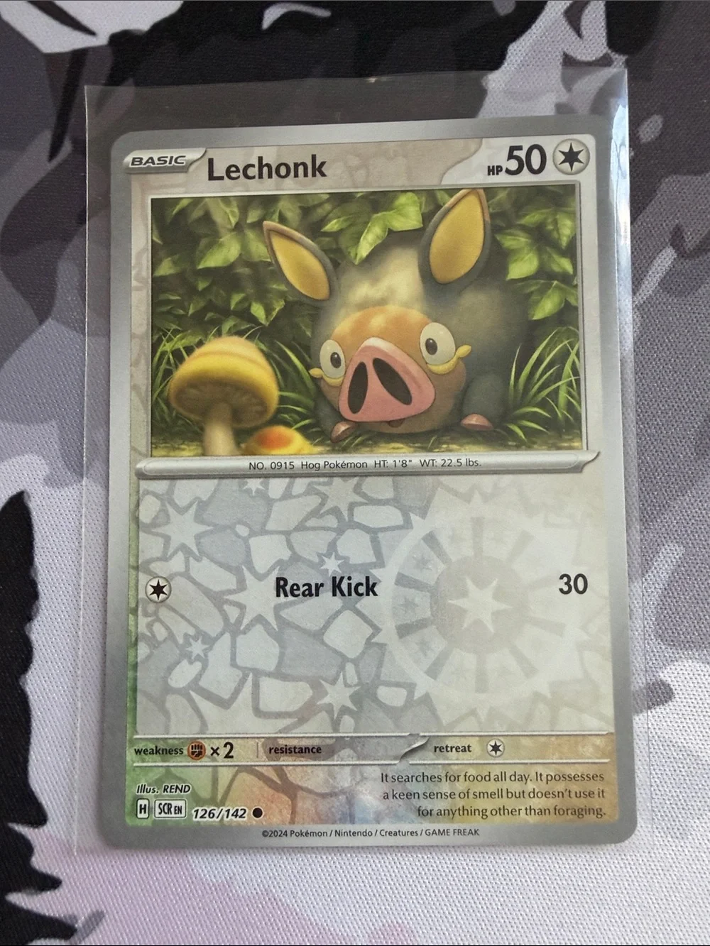 🐷 Lechonk & Oinkologne Pokémon Evolution Reverse Holo Card Lot | 3 Cards ✨5/$25